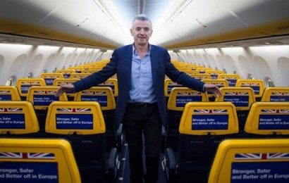 Ryanair Carried 10 Million People in March