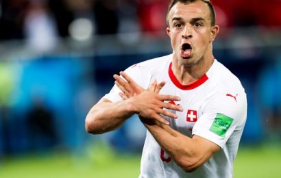 Shaqiri Completes Swiss Comeback Against Serbia