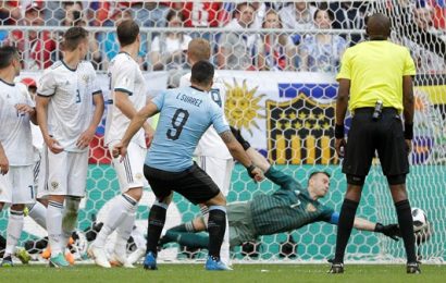 Uruguay Top Group A After Smacking 10 Man Russia