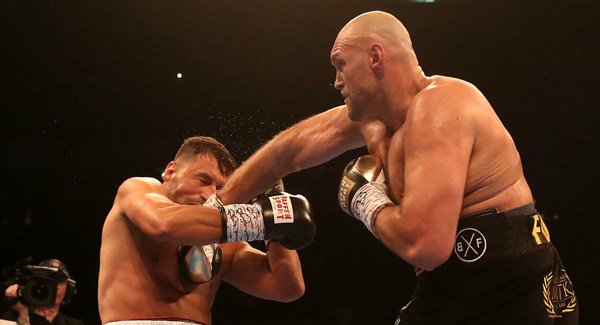 Fury Downs Sefer Seferi in Four Rounds