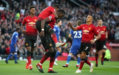 Pogba Shines as United Defeat The Foxes