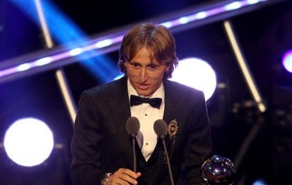 Modric Named as FIFA’s Male Player of the Year