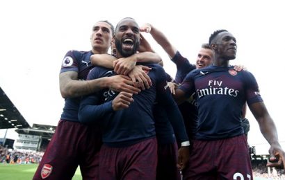High Fives All Around As Arsenal Rout Fulham