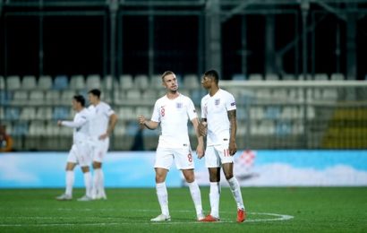 England Unlucky Not to Win in Croatia