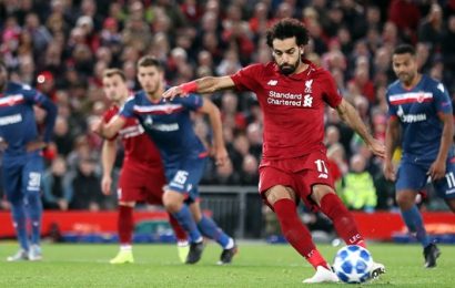 Salah Scores Brace as Liverpool Brush Aside Red Star