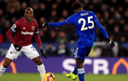 Ndidi Grabs a Point for The Foxes with Late Goal Against Irons
