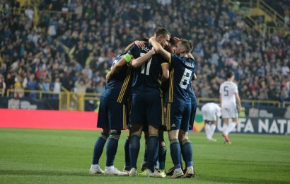 Dzeko Brace Leaves Northern Ireland in Limbo