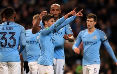 City Ease Past Fulham into League Cup Quarterfinals