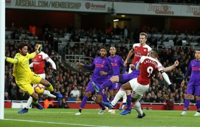Lacazette’s Late Strike Earns Arsenal a Draw Against Liverpool