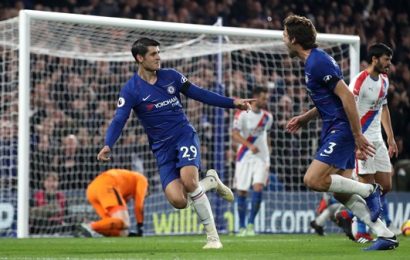 Morata Brace Leads Chelsea to Victory over the Eagles