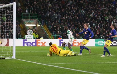 Edouard Scores the Winner for Celtic Against Leipzig