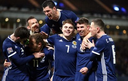Scotland Secure Nations League Promotion with Forrest Hat Trick