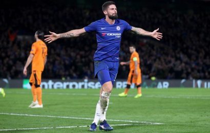 Giroud Gets a Double As Chelsea Cruise Past PAOK