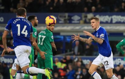 Late Digne Equalizer Salvages Draw for Everton