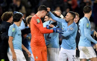 Muric The Hero After Manchester City Defeat Foxes in Shoot Out