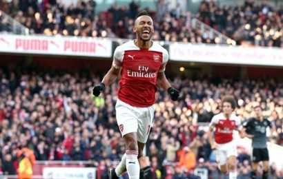 Aubameyang on the Double as Gunners Return to Winning Ways