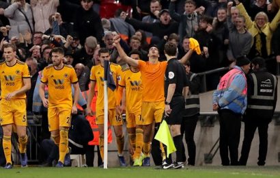 Wolves Upset Spurs At Wembley