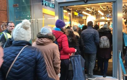 Over 1,000 Queue for Reopening Primark in Belfast