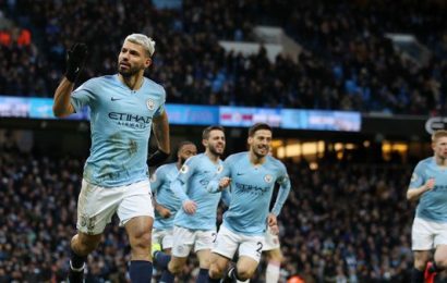 Aguero Scores Hat Trick as City Defeat The Gunners