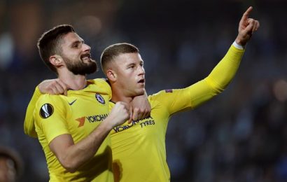Barkley and Giroud Save Chelsea’s Blushes in Malmo