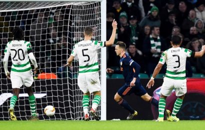 Valencia Put Two Past The Hoops at Parkhead