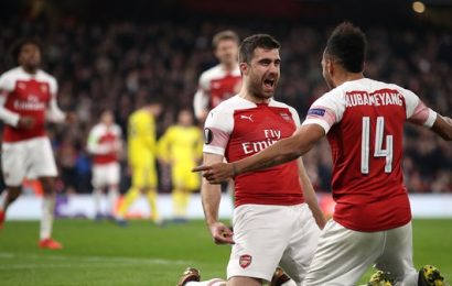 Gunners Advance to Europa League’s Last 16 with Resounding Win over BATE