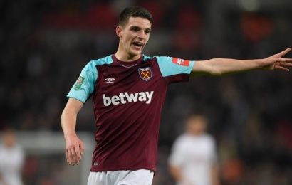 Manchester City Target Declan Rice for Transfer