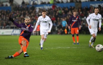 Manchester City Ride Their Luck into FA Cup Semi-Finals Manchester City Ride Their Luck into FA Cup Semi-Finals