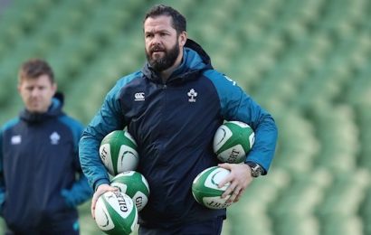 Farrell’s First Game in Charge will be Against Scotland at the Aviva
