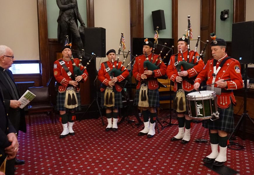 A Celebration of Irish Heritage And Culture Was Held In City Hall