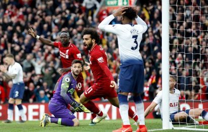 Liverpool Ride Their Luck to Beat Spurs and Return to the Top