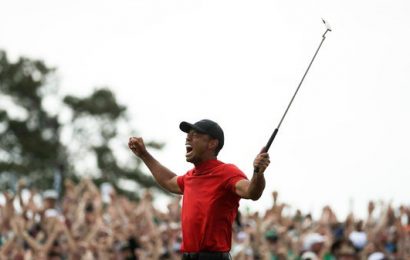 Tiger Woods Wins The Masters