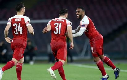 Determined Gunners Beat Napoli to Advance to Europa League Semi-Final