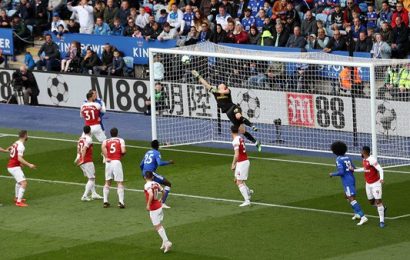 Arsenal’s Champions League Hopes Fade After Dismal Defeat in Leicester