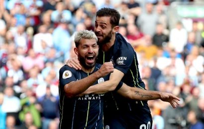 Agüero Scores to Send Manchester City Back to the Top