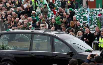 Celtic Fans Gather at Parkhead to Say Goodbye to Stevie Chalmers