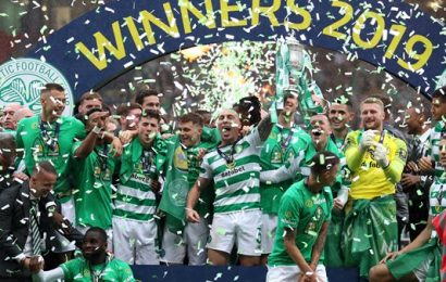 Eduoard Brace Secures Historic Treble for Celtic