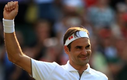 Federer Becomes First Man to Notch Up 100 Wins at Wimbledon