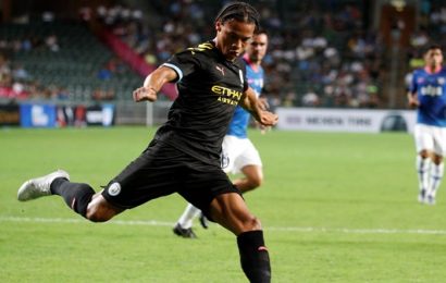 Sané Scores Brace As Man City Ease Past Kitchee in Hong Kong