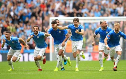 Manchester City Win The Community Shield After Penalty Shoot-Out