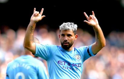 Agüero’s Double Helps Manchester City Brush Aside Brighton