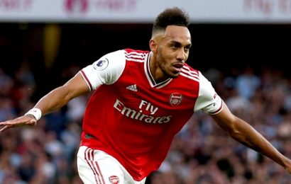 Aubameyang Tops Off Gunners Comeback to Defeat Aston Villa