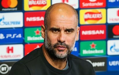 Guardiola Says He’s Not Under Pressure to Win Champions League