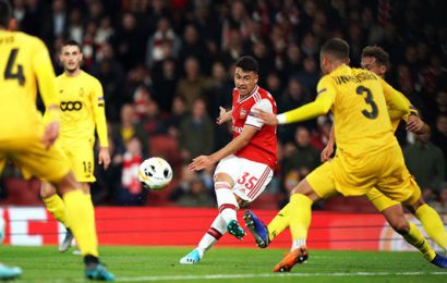 Martinelli Impresses As Gunners Shoot Down Standard Liege