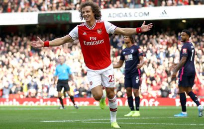 Gunners Win in Bournemouth Thanks to Early David Luiz Goal