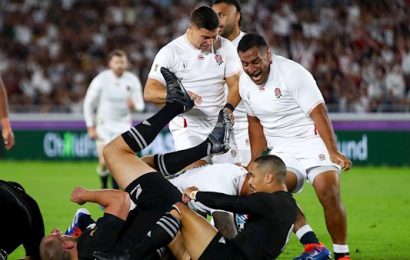 All Blacks Eliminated After Demolition Job by England