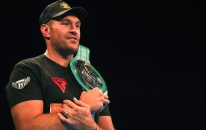 Fury Joins with Braun Strowman at WWE Smackdown Event in Manchester