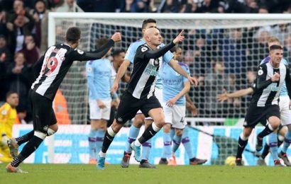 Manchester City Stumble with Draw in Newcastle Manchester City Stumble with Draw in Newcastle