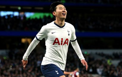 Son Heung-Min Scores Wonder Goal as Spurs Rout Burnley