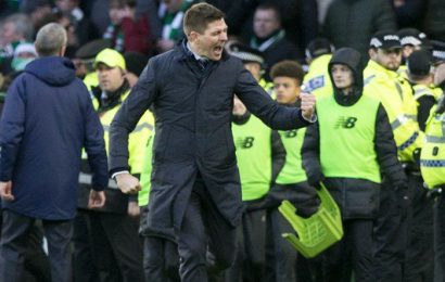 Rangers Win The Old Firm Derby at Celtic Park